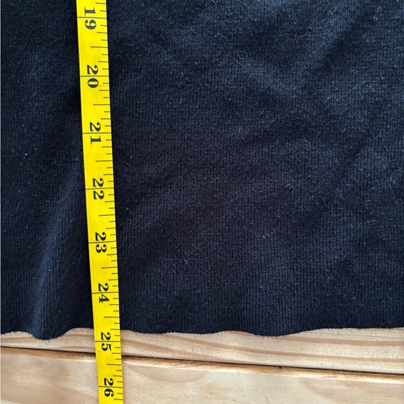 Roz & Ali Black Top with Gold Button Detail - Picture 6 of 8